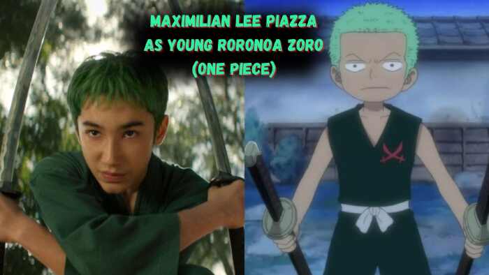 Maximilian Lee Piazza Young Roronoa Zoro One Piece